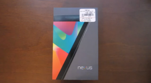 Nexus 7 video unboxing divertente
