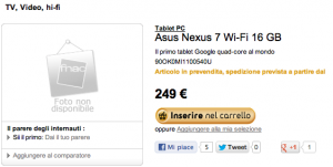 Nexus 7 fnac