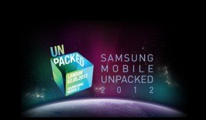 Samsung mobile unpacked 2012