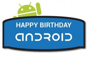 Happy Birthday Android 4Years