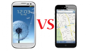 Galaxy s3 vs iphone 5