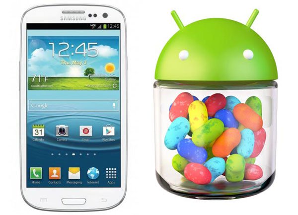 Galaxy update jellybean