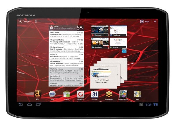 Motorola xoom 2 ics