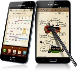 Samsung galaxy note aggiornamento
