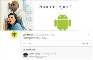 Rumor Android 4.2 Google LOL
