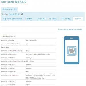 Acer Iconia Tab A220
