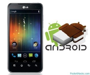 LG Optimus 2X Android 4.0