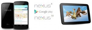Nexus 4 and 10 Now available to order