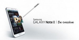 Samsung Galaxy Note II Be Creative 420x216