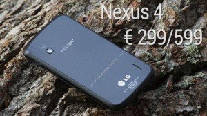 Nexus 4 prezzo