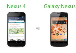 Nexus 4 vs galaxy nexus