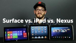 Surface ipad nexus10
