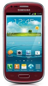 Samsung Galaxy S3 Mini Red