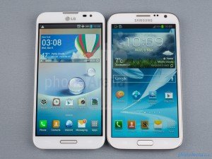 LG Optimus G Pro vs Samsung Galaxy Note II 01