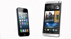 Htc one vs iphone 51