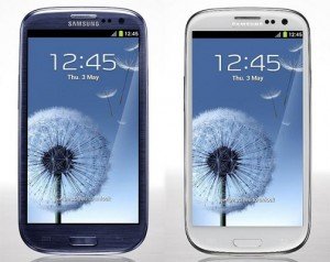 Samsung galaxy s3 pebble blue marble white811