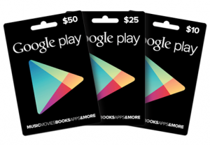 Play Gift Cards