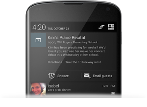 The Android 4.2 Notification Bar