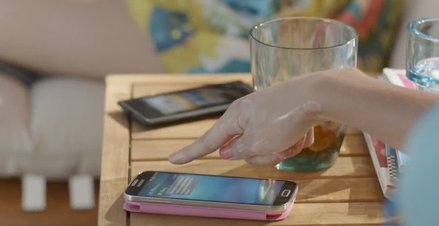 Galaxy s4 spot