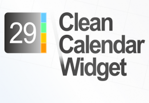 Clean Calendar Widget Android Widget