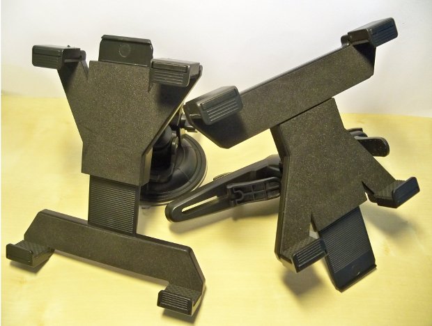 Recensione supporti da auto per tablet Techly
