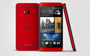 HTC One Red Rosso