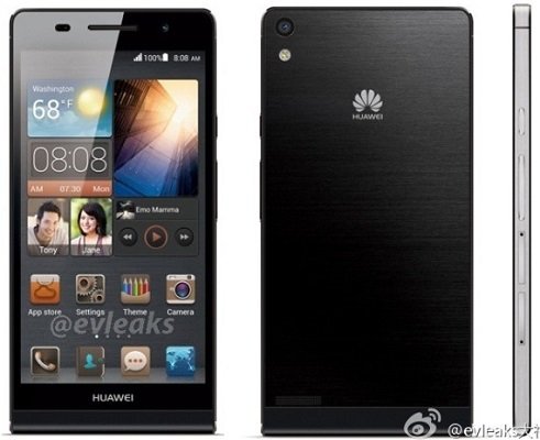 Huawei Ascend P6: trapelate le caratteristiche complete!