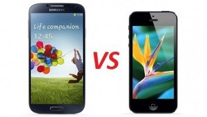 Galaxy s4 vs iphone 5