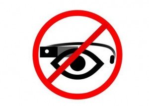 Google glass banned