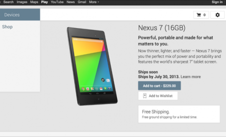 Nuovo Nexus 7 Prezzo