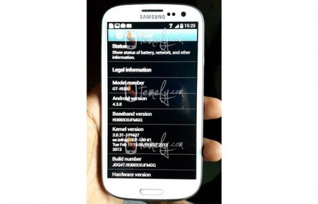 Samsung Galaxy S3 Android 4.3
