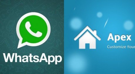 WhatsApp Messenger Apex Launcher