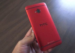 Htc one glamour red