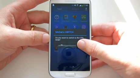 MoDaCo SWITCH Samsung Galaxy S4
