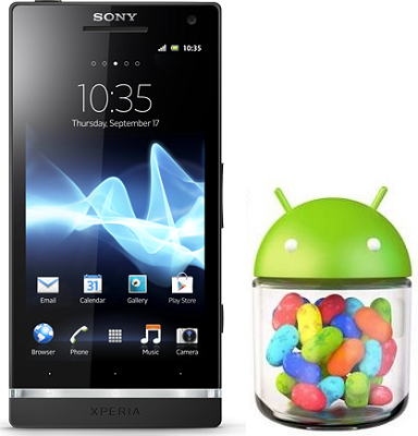 Xperia S Jelly Bean Android 4.1.2