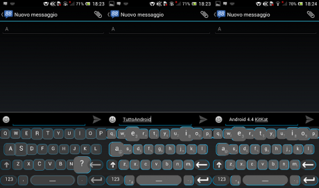 Dynamic Keyboard Android