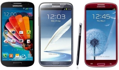 Galaxy S4 S3 Note 2 e Mega Android 4.321