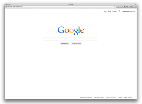 Nuova Homepage Google