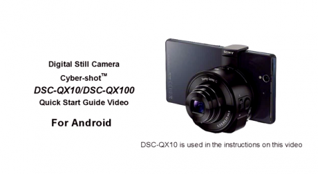 Sony QX10 QX100 Video Guida