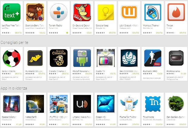 I ricavi delle app Android puntano quota 7 miliardi di dollari nel 2013