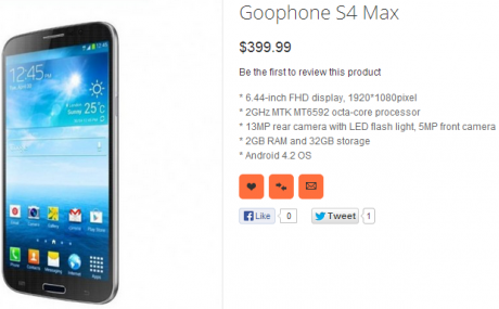 GooPhone S4 Max