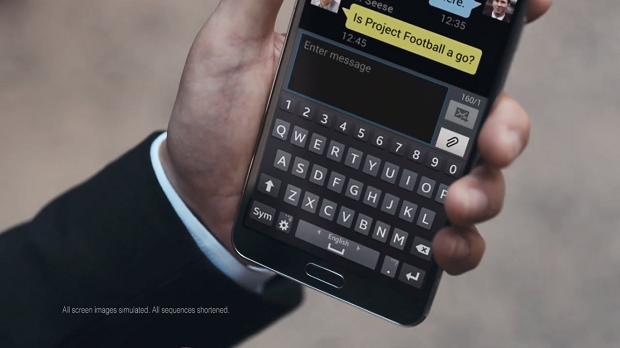 Lionel Messi protagonista dell'ultimo video spot del Galaxy Note 3