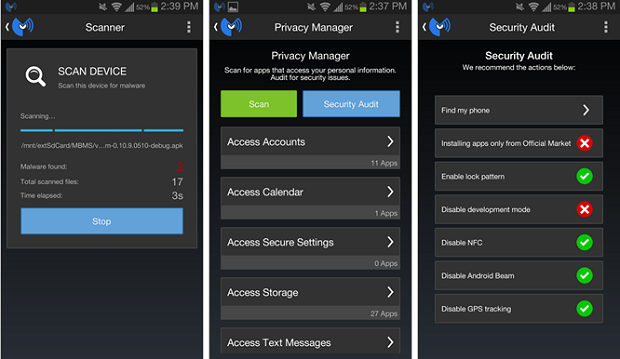 is malwarebytes safe for android