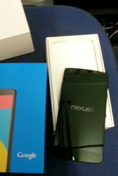 Nexus 5 unboxing