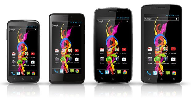 Archos presenta i Titanium 40, 45, 50 e 53: Android 4.2 e Dual SIM