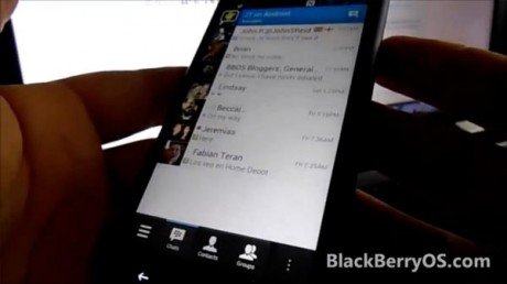 Blackberry messenger beta android1