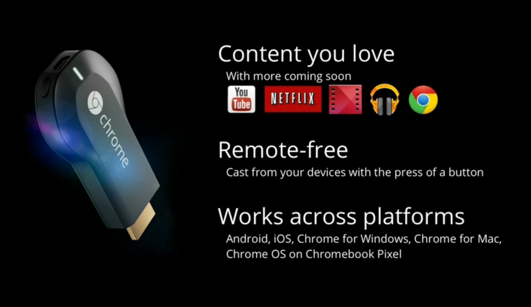 Chromecast black background2