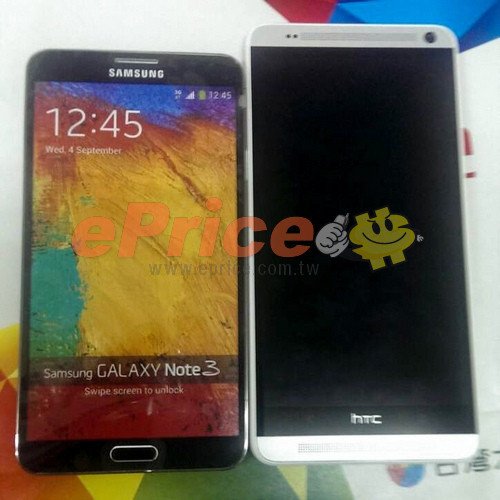 HTC One Max si mostra in nuove foto con cover removibile e microSD