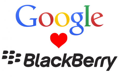 Google loves BlackBerry