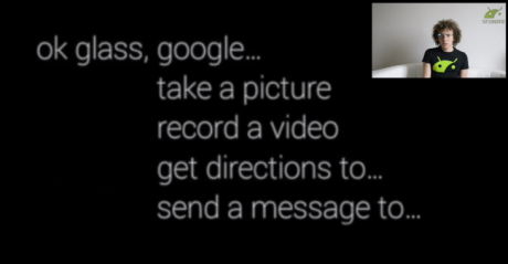 Google glass focus comandi vocali